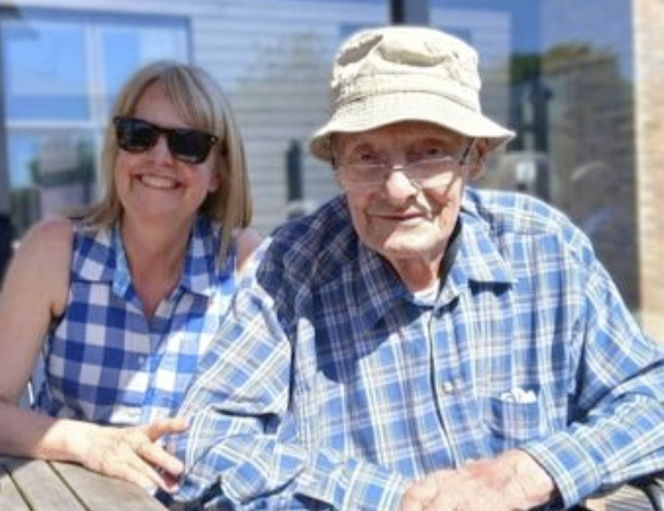 resident and family member
